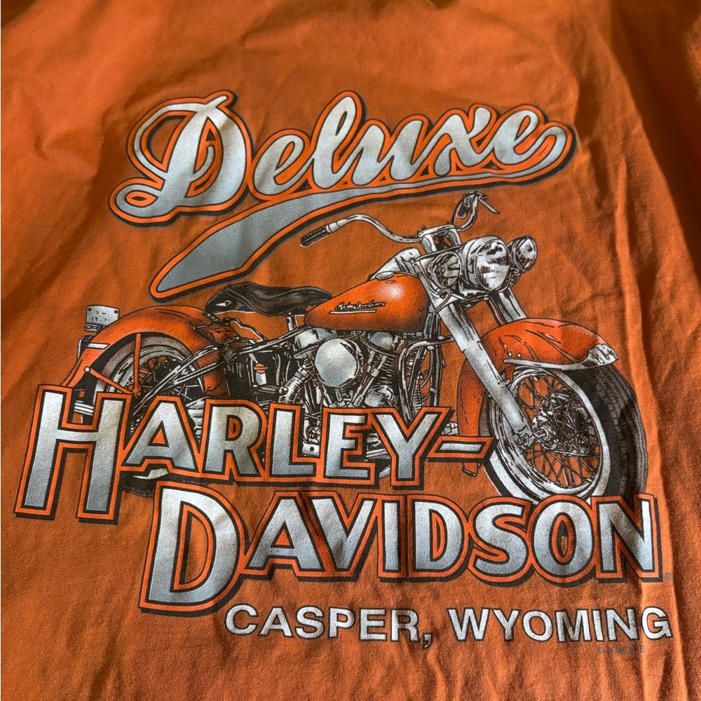 Harley-Davidson Vibrant Orange Tee